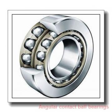 38 mm x 72 mm x 40 mm  ISO DAC38720040 angular contact ball bearings