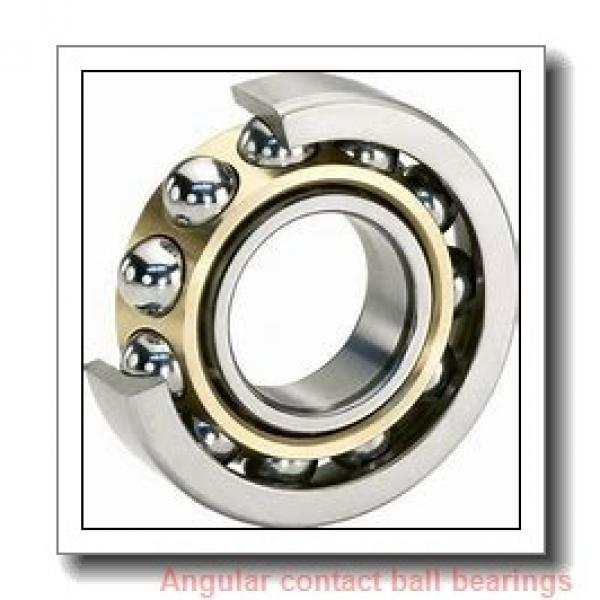 19 mm x 35 mm x 7 mm  NSK 19BSW05A angular contact ball bearings #1 image